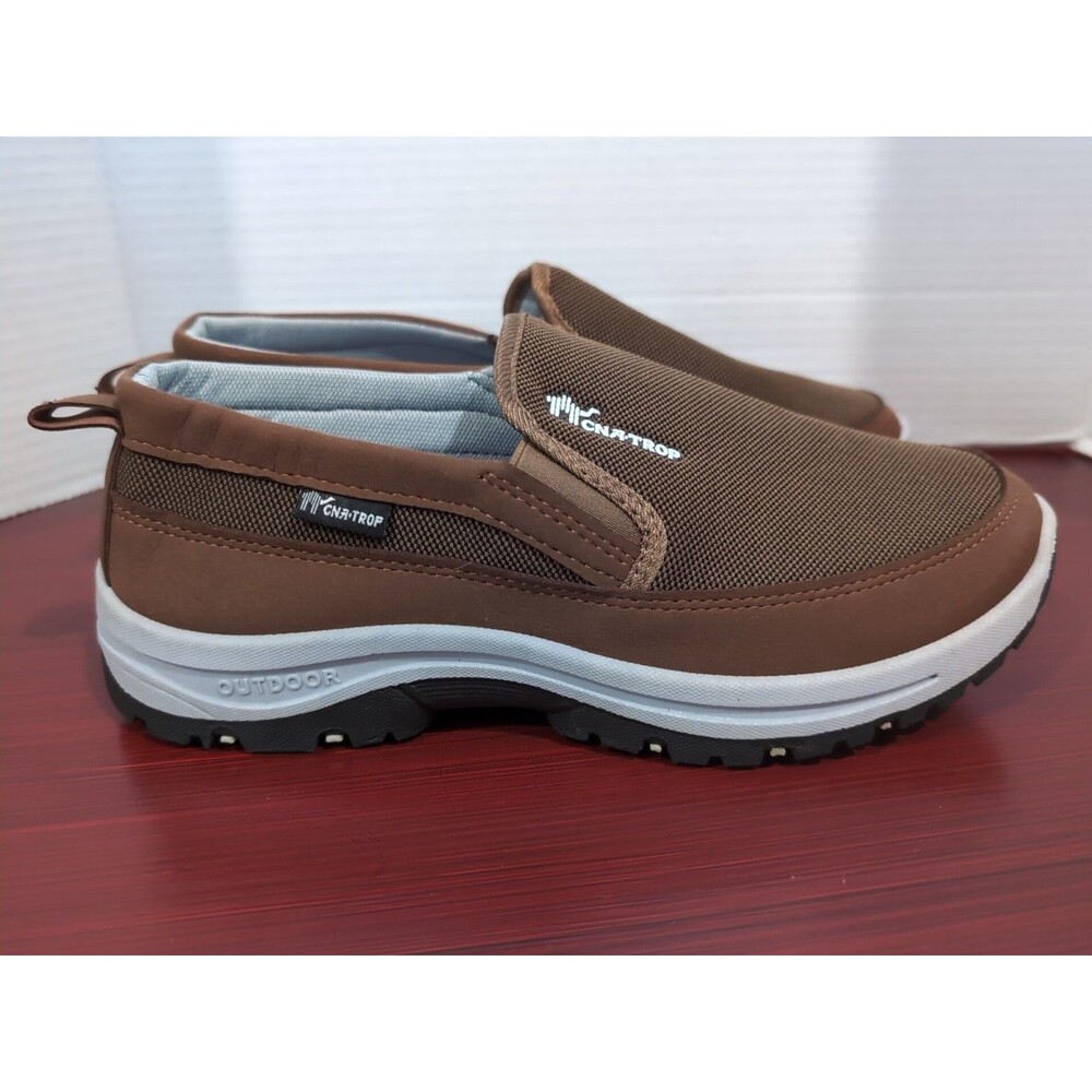 CNA-TROP OUTDOOR LOADER SHOES MEN'S SIZE 9.5 Slip-on US Brown Cushion